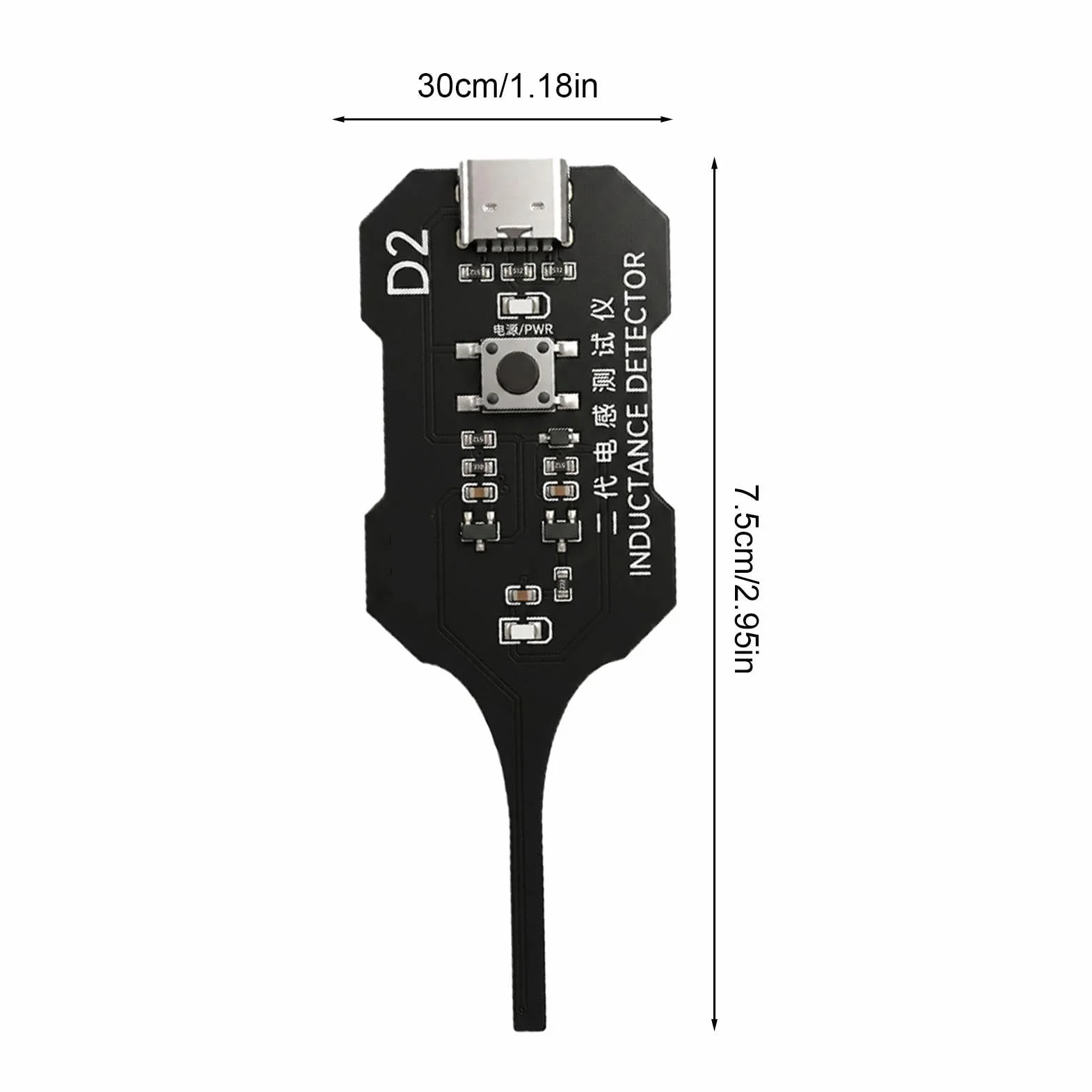 2.0 Tester Induttanza, Tester Per Induttanze, Testers Di Induttanza Elettromagnetica In Circuito, Localizza Rapidamente Il Punto Guasto, Facile Da Usare Per Professionisti E Hobbistis