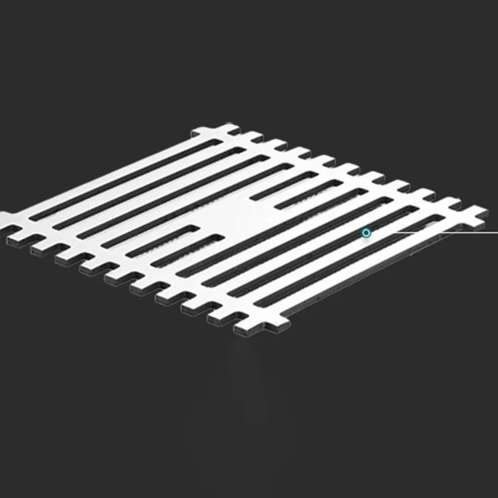 Scarico a pavimento in acciaio inox 15x15 cm anti-doccia con cestello filtro rimovibile