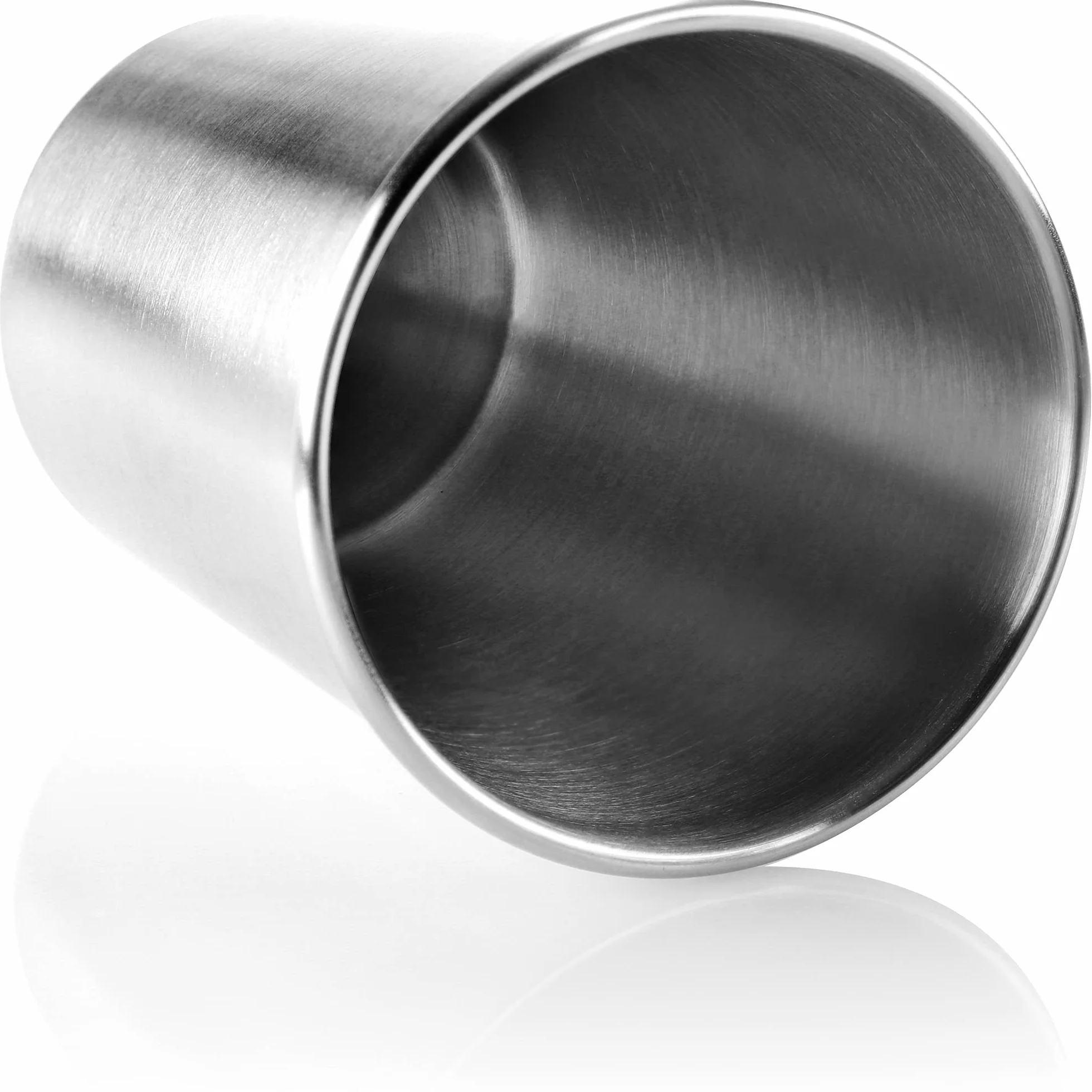 Bicchieri in acciaio inox 250 ml set da 6 bicchieri da campeggio infrangibile senza BPA