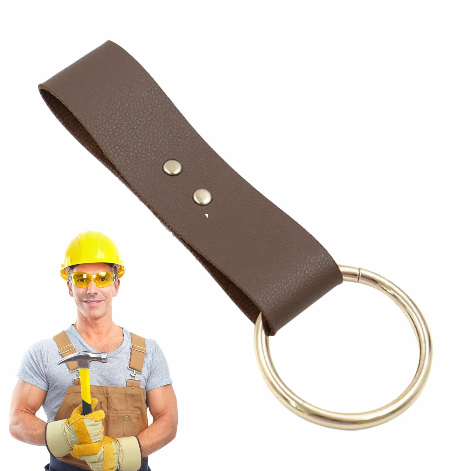 Porta Per Cintura - Fondina Per Attrezzi Con Gancio Per In Pelle PU, Porta Per Supporto Per Cintura Fondina Per In Pelle Per Cintura Porta Porta M