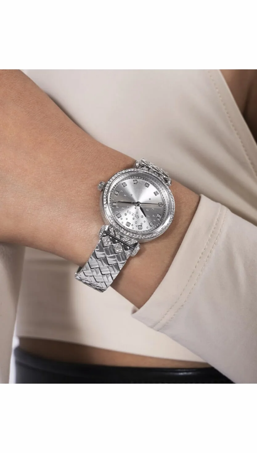 Guess GW0766L3 Orologio Analogico Donna Quadrante Verde Cinturino