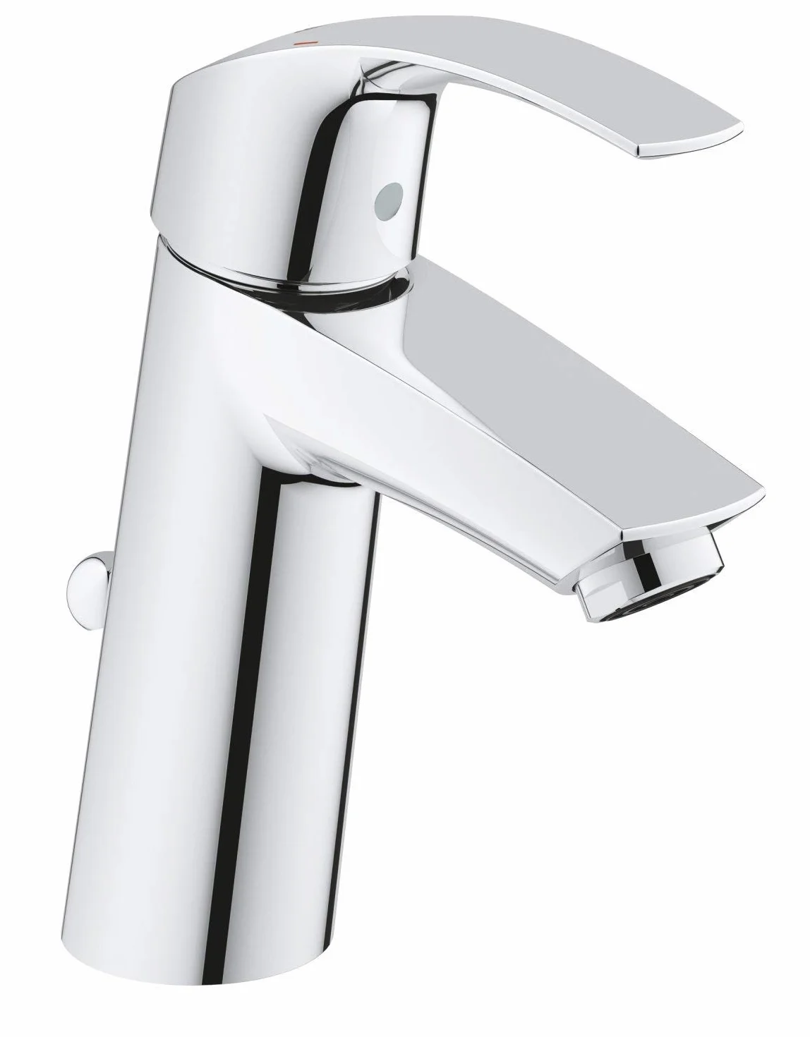 GROHE Eurosmart Miscelatore Monocomando per Lavabo con Astina a Saltarello, Cromo, M 23322001