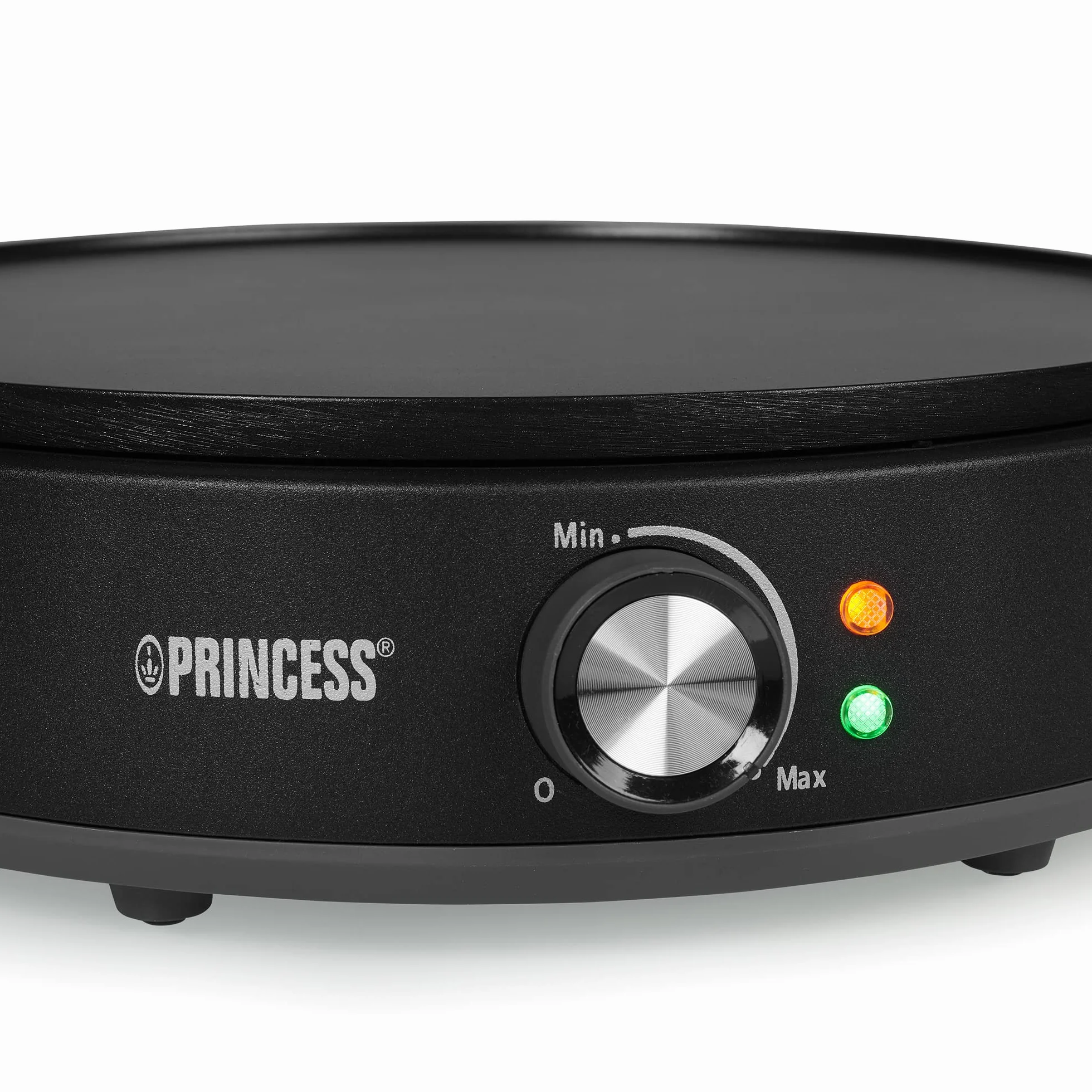 Princess 492235 - Crêpe Deluxe, superficie di cottura ø 30 cm, termostato regolabile, rivestimento antiaderente, 1200 W