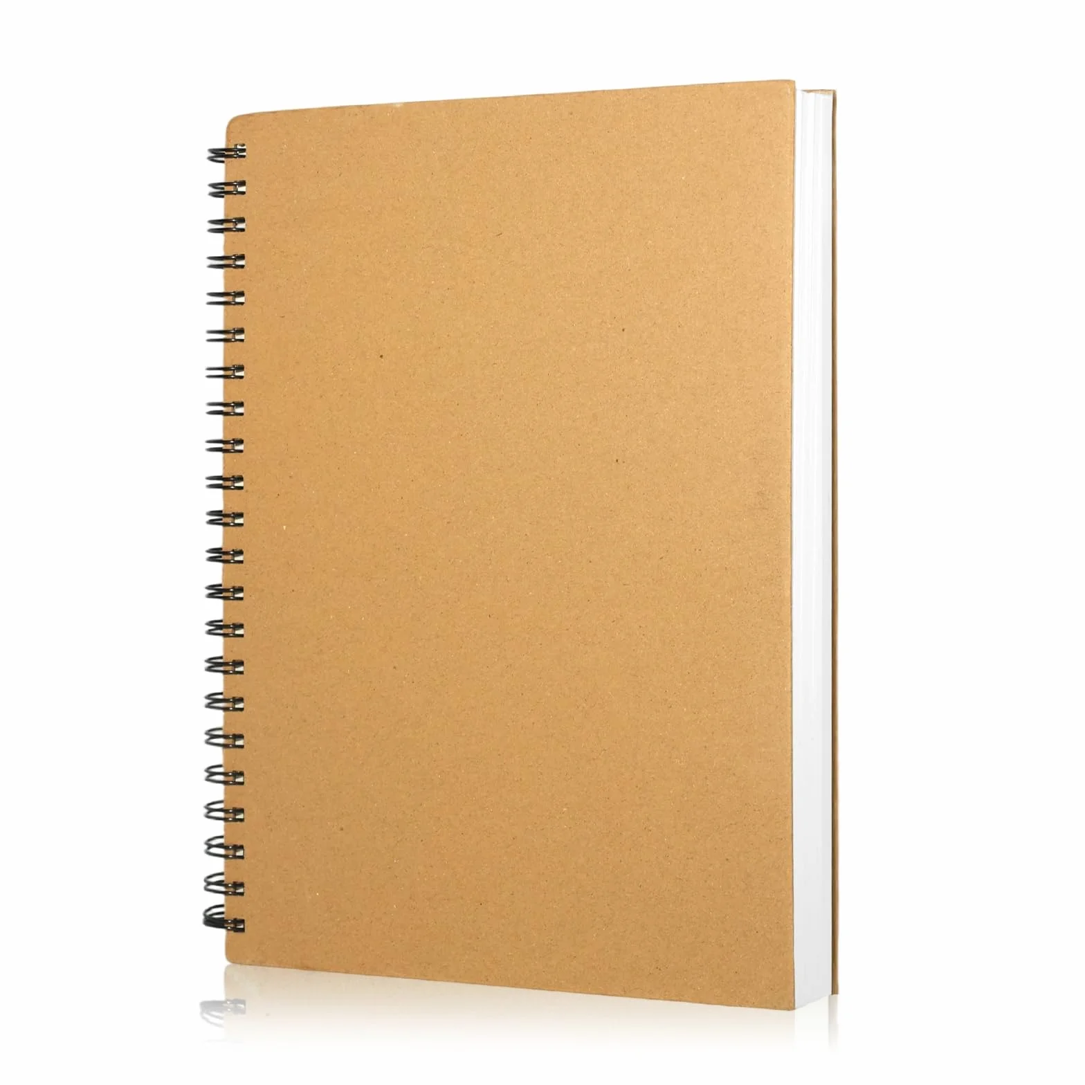 60 Fogli 120 Pagine Blocco per Schizzi A4 con Rilegatura a Spirale, Carta 160 g/m², Copertina Rigida, Album da Disegno A4 Sketchbook, Quaderno Artistico per Bambini e Professionisti, Illustrazioni