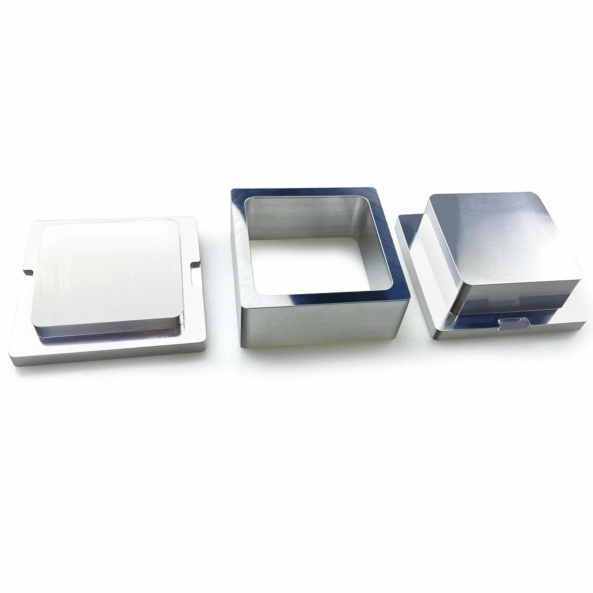 6,3x6,3 cm quadrato colofonia pre-stampo, stampo in metallo pre-pressa per l'estrazione senza solventi fai da te
