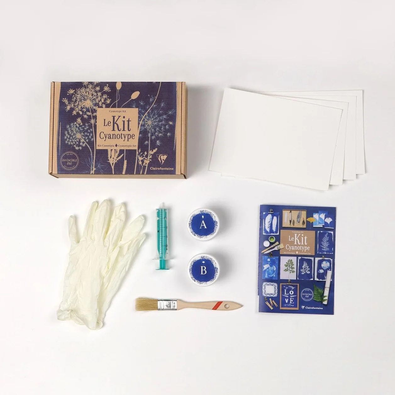 Clairefontaine 97719C - Le Kit Cyanotype 214x86x153 mm