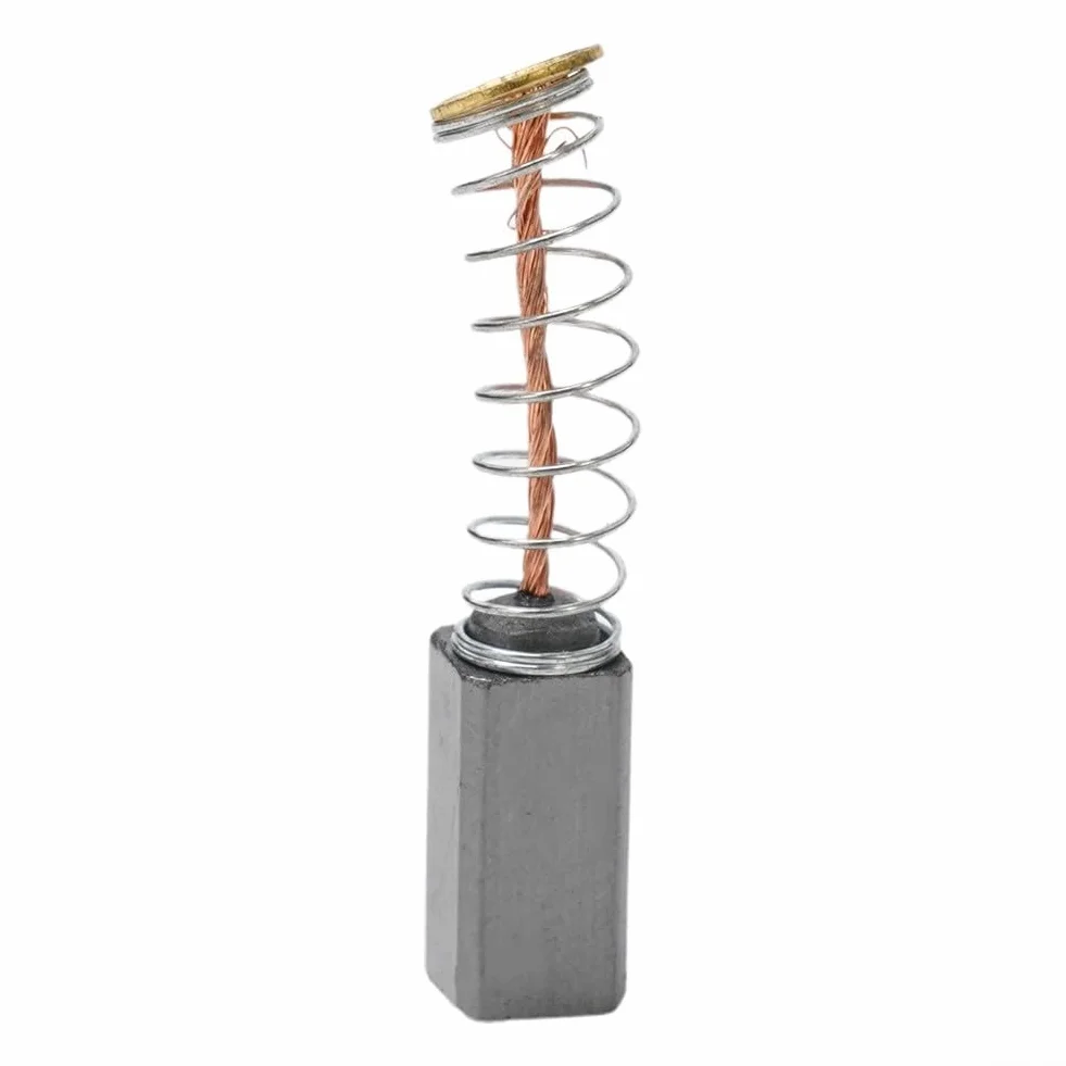 Confezione da 4 spazzole di carbone per utensili elettrici 10 mm x 5 x 5 mm parti di ricambio per funzione motore