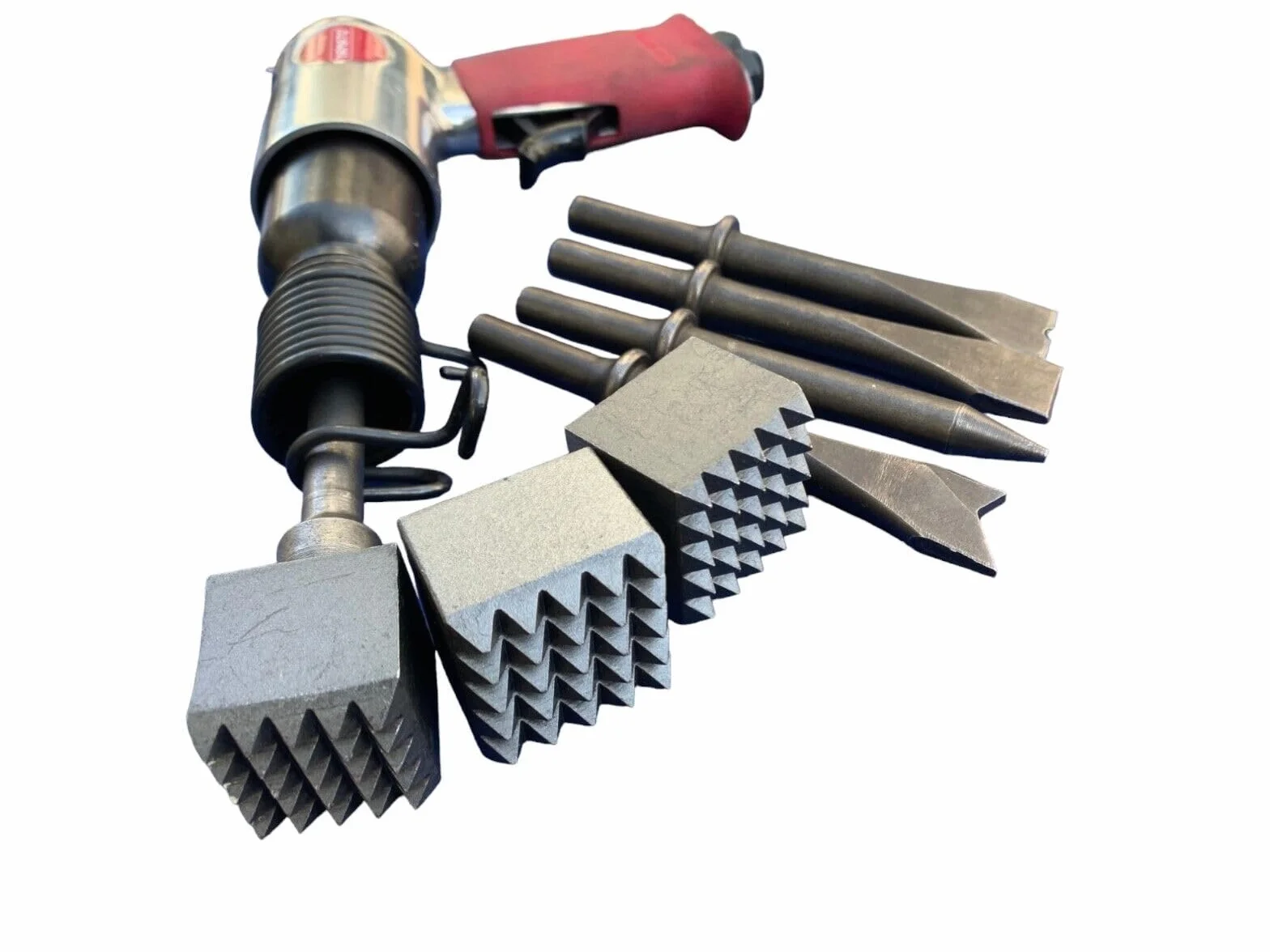 BOCCIARDA 3 PEZZI2,5X2,5CM 3X3CM 3,5X3,5CM CON PISTOLA AD ARIA