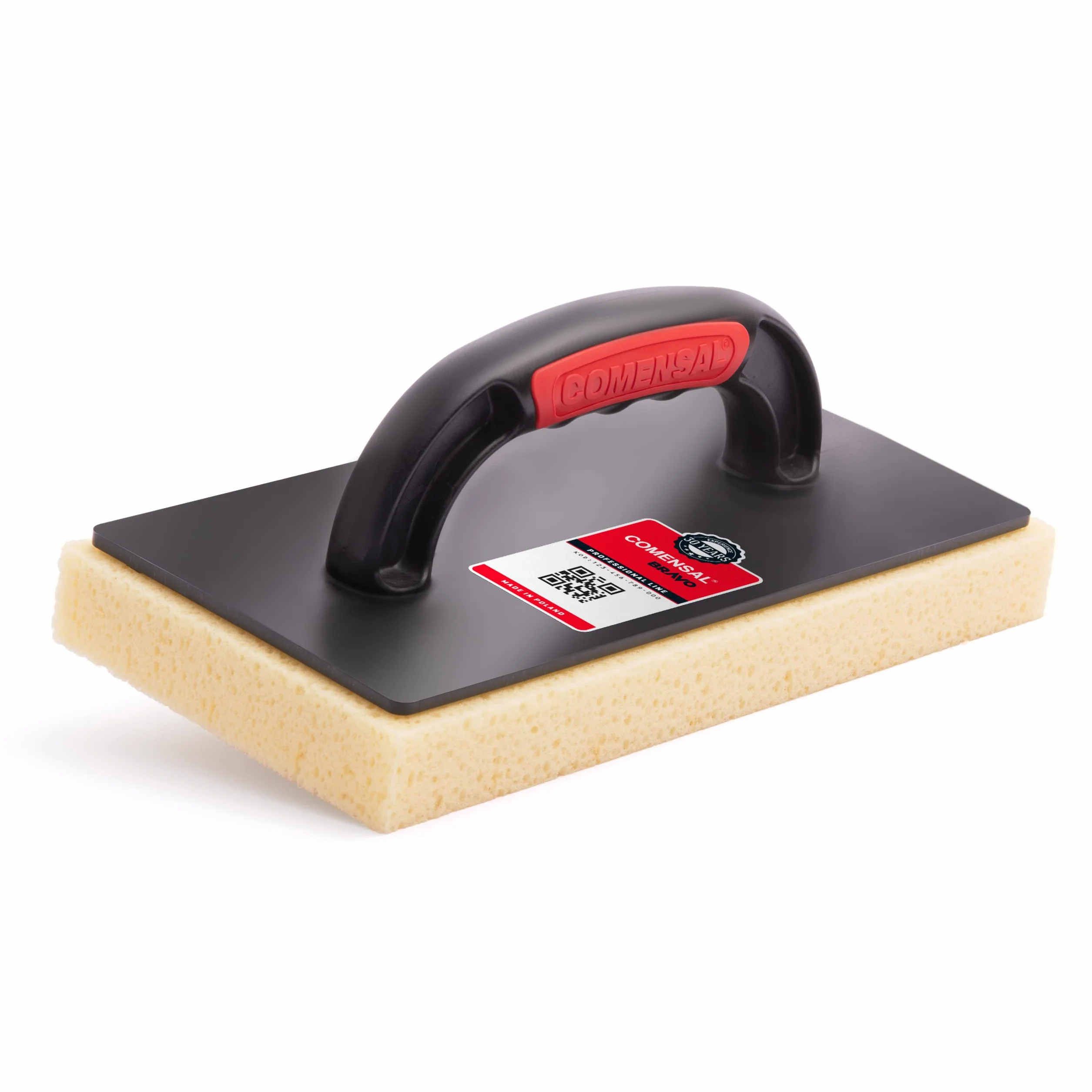 COMENSAL® Lavandino per piastrelle HYDRO in spugna, per intonaco, spugna per piastrelle, rivestimento in schiuma idrofobica, assorbente, prodotto in UE, 280 x 140 mm