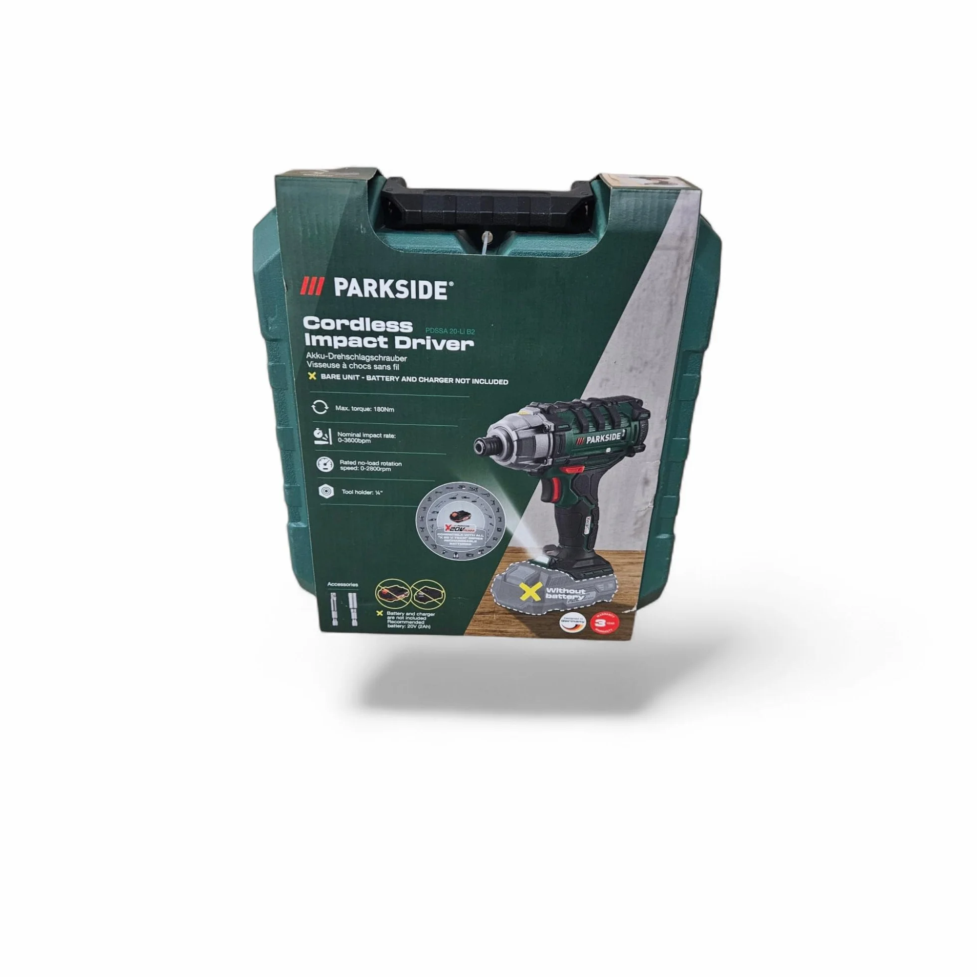 Trapano a batteria Parkless 20V (batteria e caricatore sono disponibili separatamente) x 20v Team