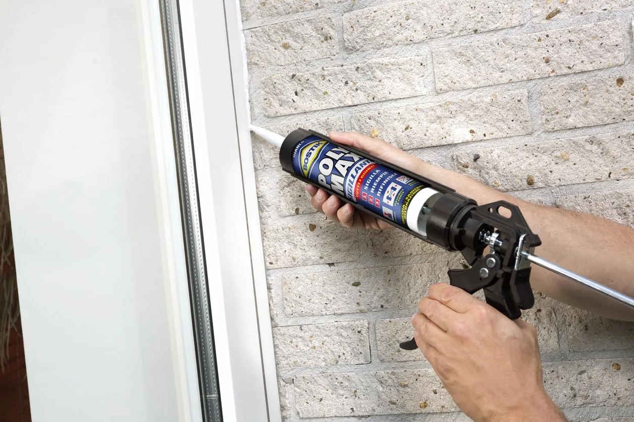 Bostik Poly Max sigillante bianco - sigillante universale permanentemente elastico e verniciabile, non ritira e resiste alle muffe