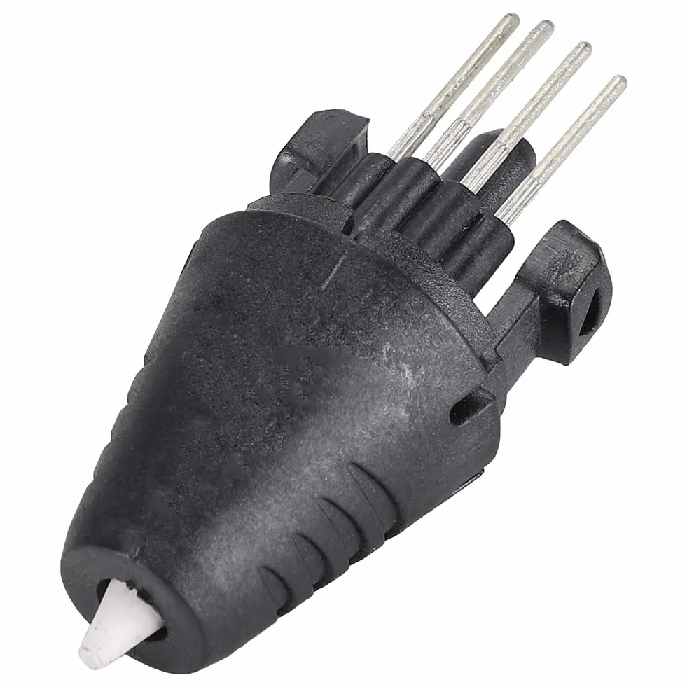 Accessori per Ugelli per Penna di Stampa 3D Neri da 1,75 Mm con Barra di Metallo, Fibbia di Inserimento e Punta della Penna Resistente al Calore per Parti della Stampante