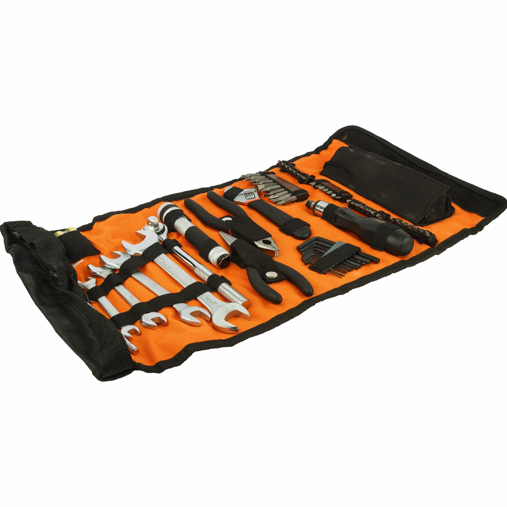 BLACK+DECKER, Set Accessori Per Auto, 71 Pezzi, Nero, 40.5 x 29.5 x 28.5 cm. A7144-XJ
