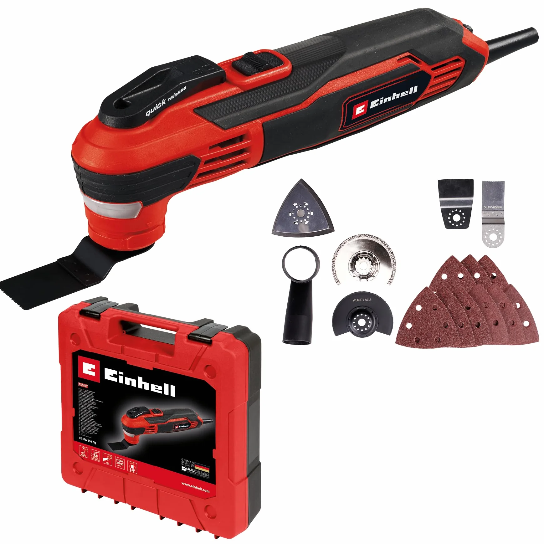 Einhell TE-MG 350 EQ Multifunktionswerkzeug 350W LED