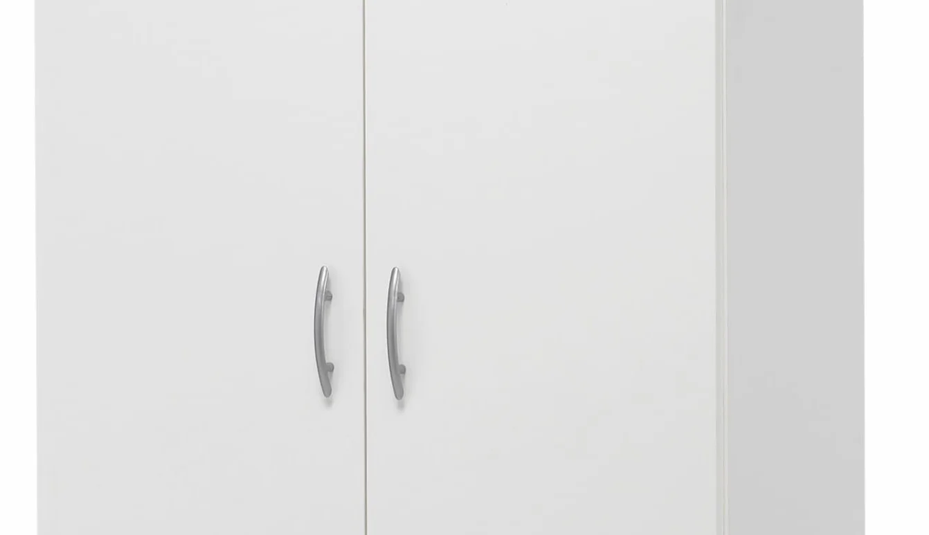 AVANTI TRENDSTORE - Talento - Scarpiera in legno laminato con 2 ante a battente e 5 ripiani interni, disponibile in 2 colorazioni diverse. Dimensioni LAP 70x176x34 cm (Bianco)