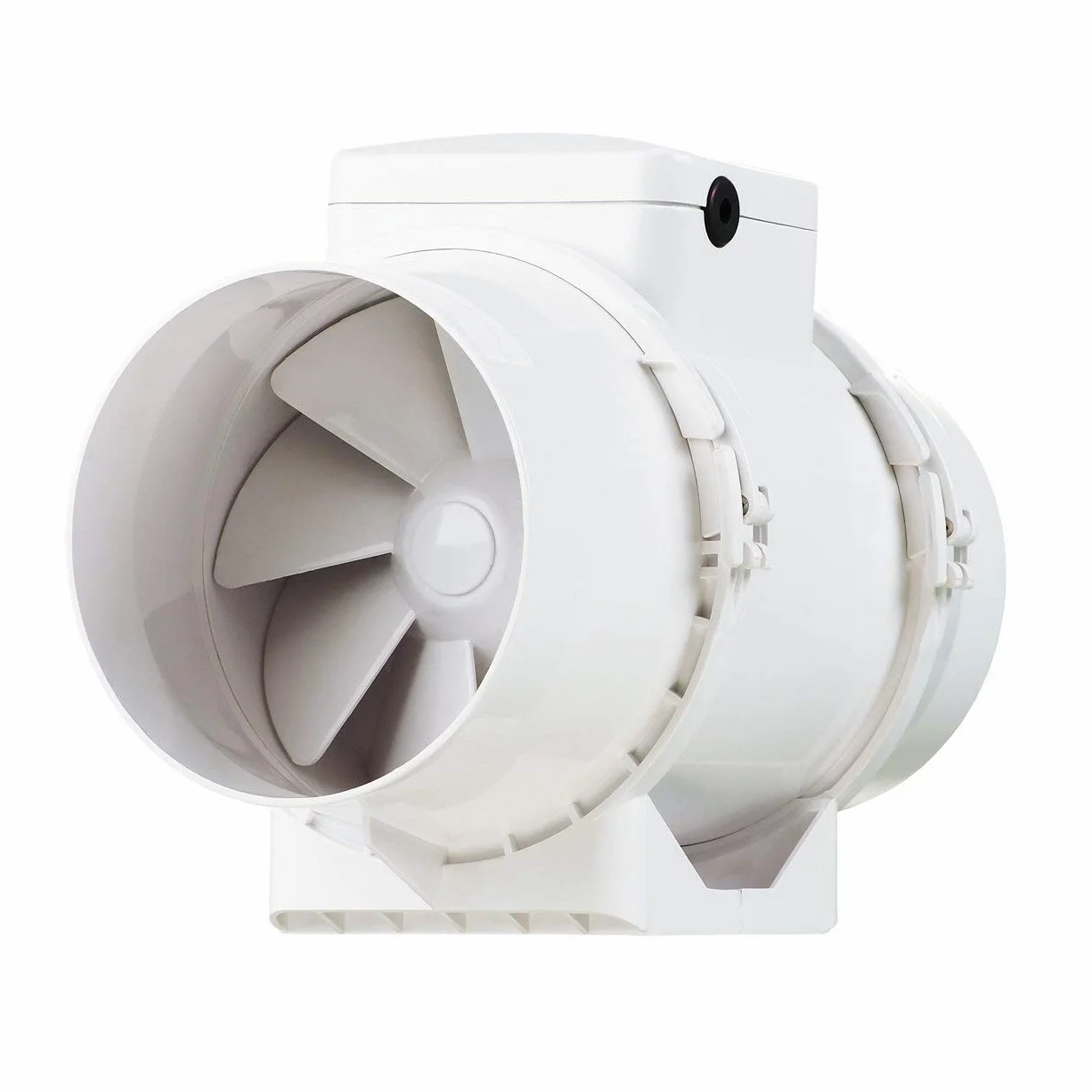 Vents TT-100 - Ventola di aspirazione in linea, a flusso misto, 1unita grave, da 100mm, 33 W, colore:bianco