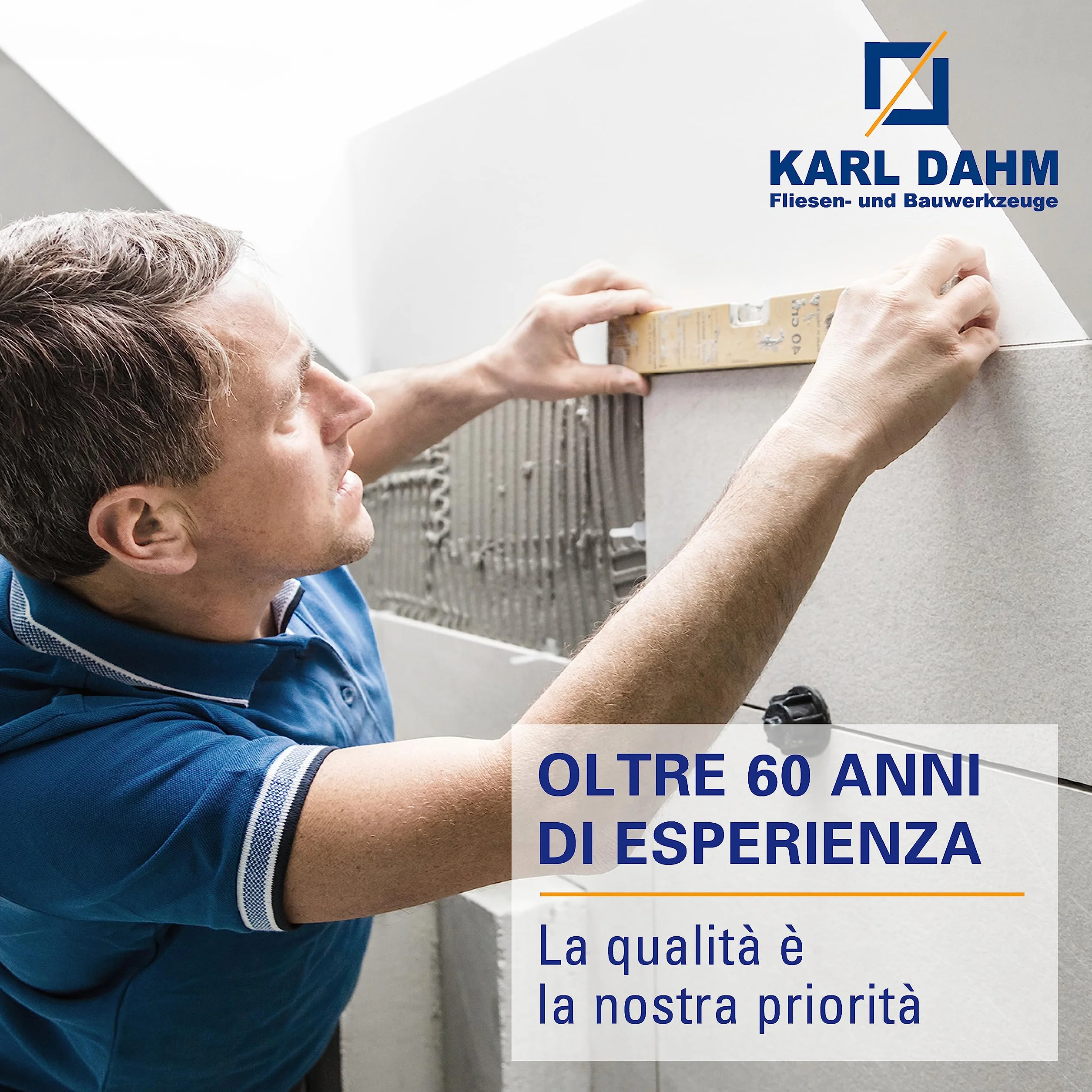 Karl Dahm Spugna per Piastrelle 18x11x6cm I Spugna Sintetica per un Lavaggio Perfetto di Superfici Stuccate I Facile Stuccatura delle Piastrelle con Attrezzi Professionali per Piastrellisti – 10234