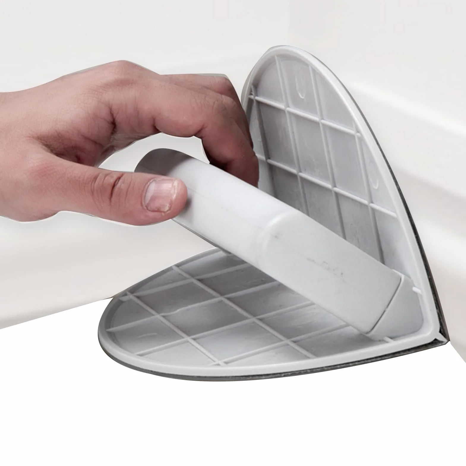 Strumento di levigatura – Design angolare, strumenti manuali autoadesivi, levigatrice manuale per angoli stretti, per finestre, angoli, mobili, pavimenti, cartongesso, metallo, cartongesso, pietra