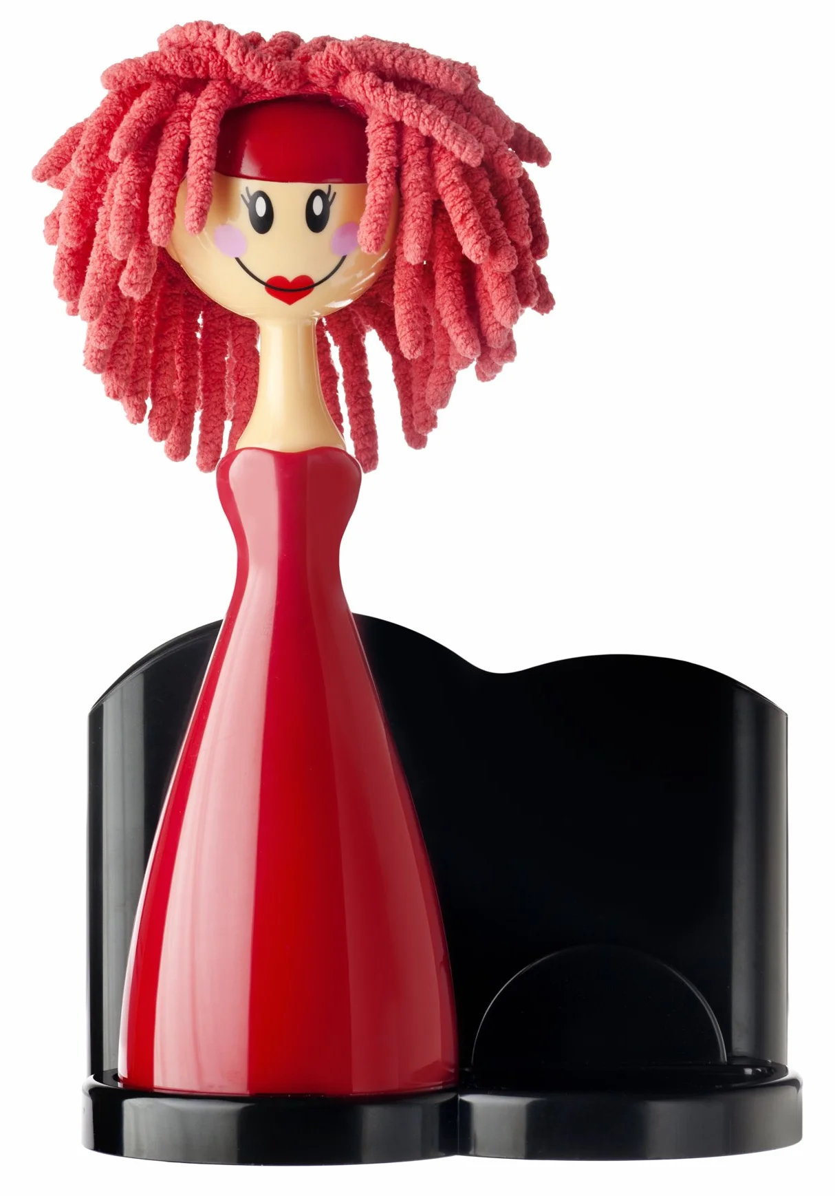 VIGAR Dolls Office V.2 Spolverino 2 Pezzi Rosso Nero