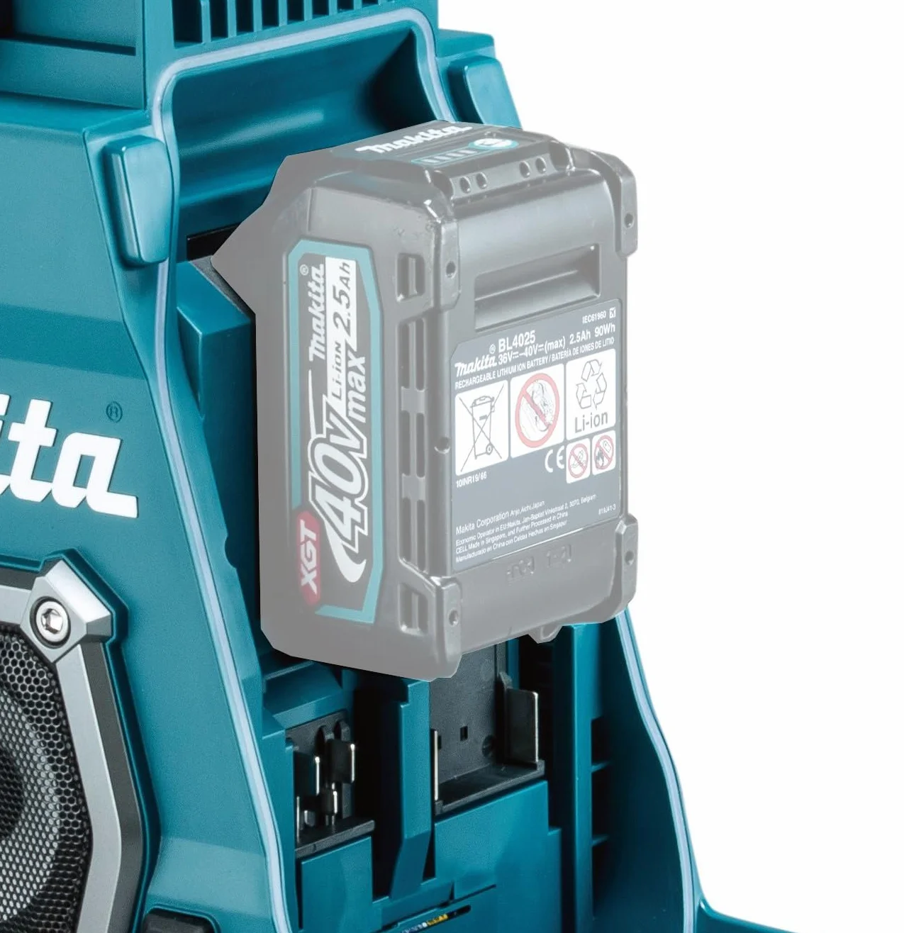 Makita MR004GZ Radio Cantiere XGT LXT CXT 40Vmax 18V 12Vmax