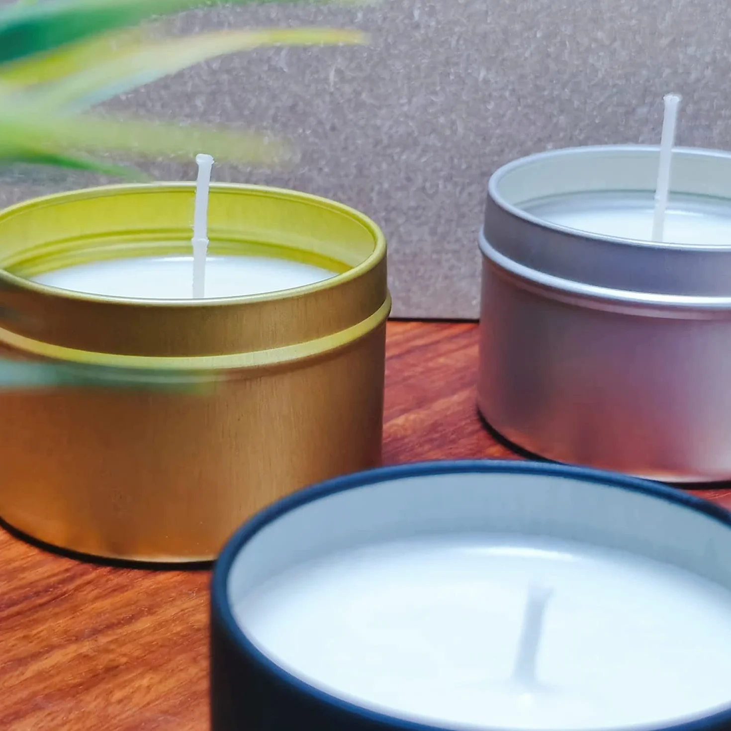 12 Pezzi Forniture per Kit per Candele fai-da-te da, Barattoli di Latta per Candele Barattoli vuoti per Candele Contenitori per Candele Vasetti per Caramelle, Feste, Spezie, Campeggio, Nero