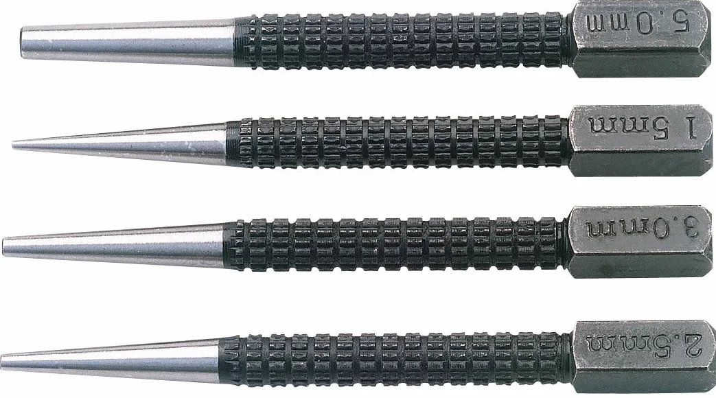 Draper Draper 354801 5935480 - Set di 4 inserti per svasare chiodi/perni