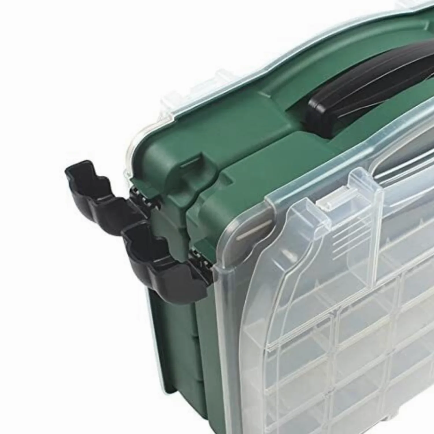 Cassetta Pesca Porta Accessori Scatola Per Attrezzi Da Pesca, Doppia Faccia, Quattro Strati, Multifunzionale, Accessori Esche, Scatole Riporre Gli Ami Valigetta Pesca Portatile