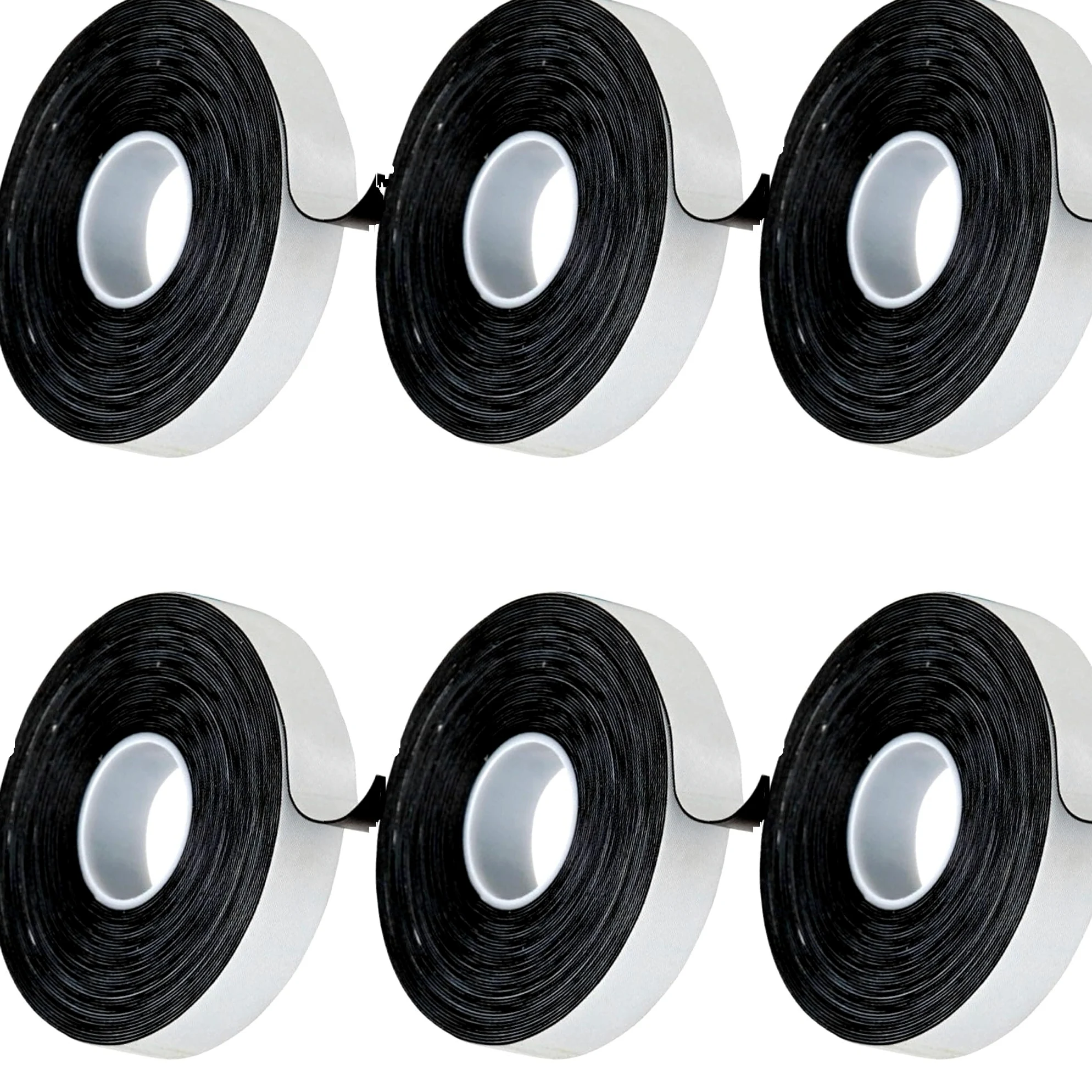 Bricoloco Nastro Isolante Vulcanizzabile Automatico Elettrico e Impianto Idraulico Rotolo 9,20 m x 19 mm Auto - Vulcanizzabile in EPR, Nero (6)