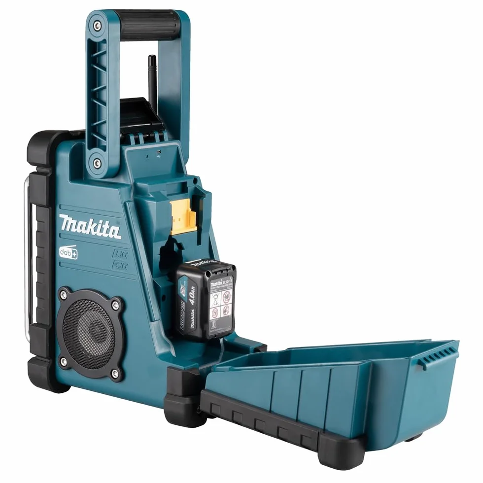 Makita DMR110N Li-ion DAB/DAB+ Job Site Radio - Batterie e caricabatterie non inclusi