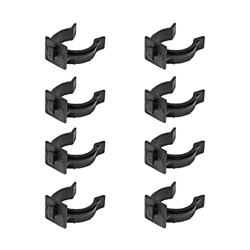Ganci per Zoccolo Cucina Universali - Gancio Battiscopa Zoccolino Cucina - Facili da installare (ABS, 8 pezzi)