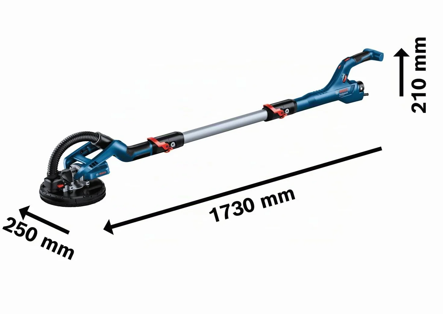 Bosch Professional Levigatrice per Cartongesso GTR 55-225 550W Ø215mm