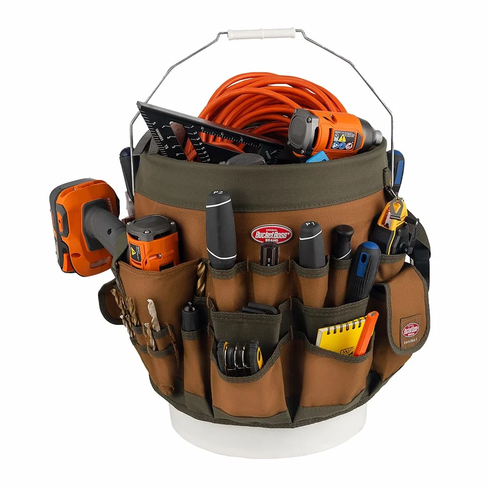 Bucket Boss Secchio porta attrezzi 56 tasche