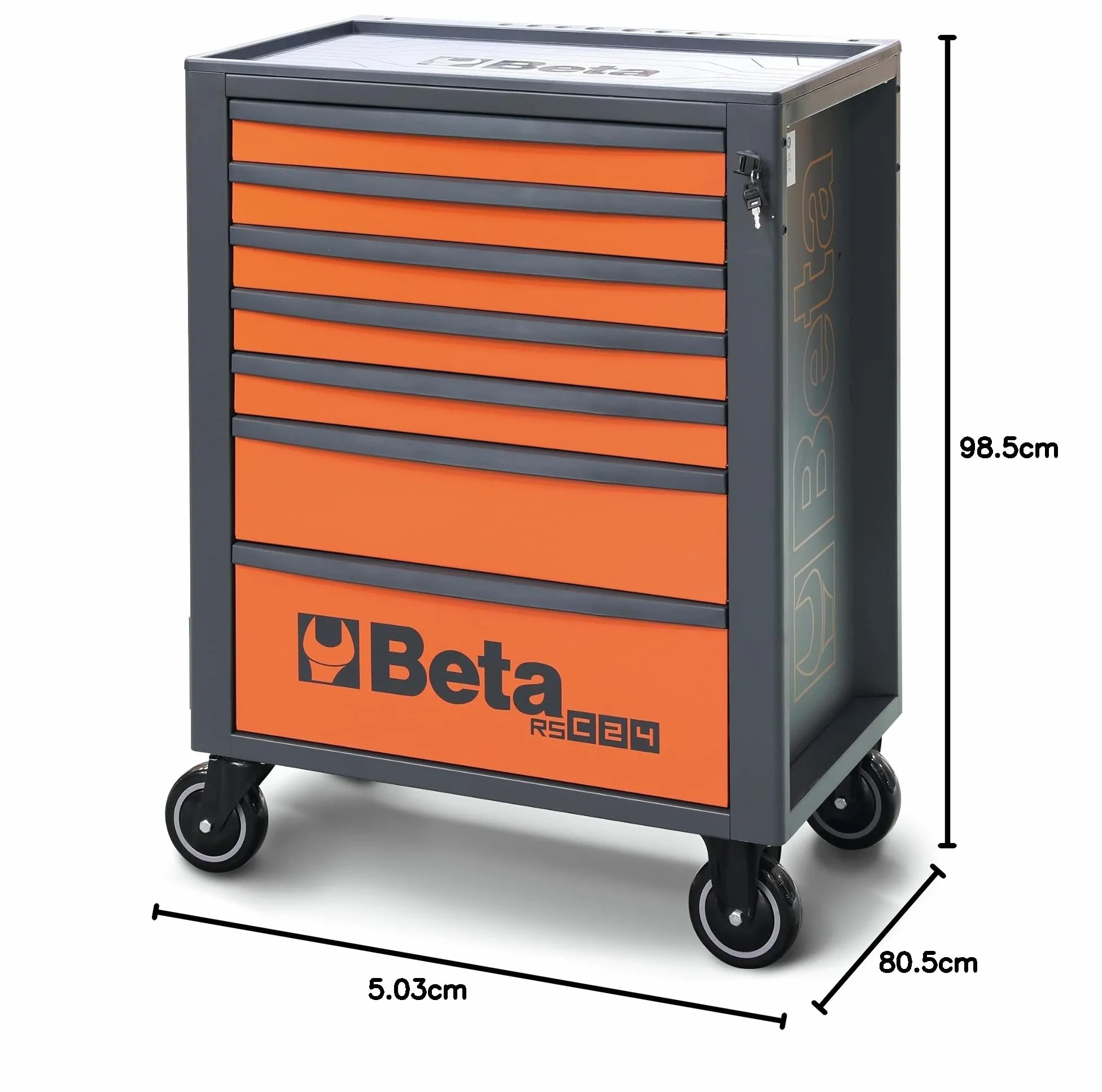 BETA RSC24/7-FO Cassettiera porta attrezzi 7 cassetti
