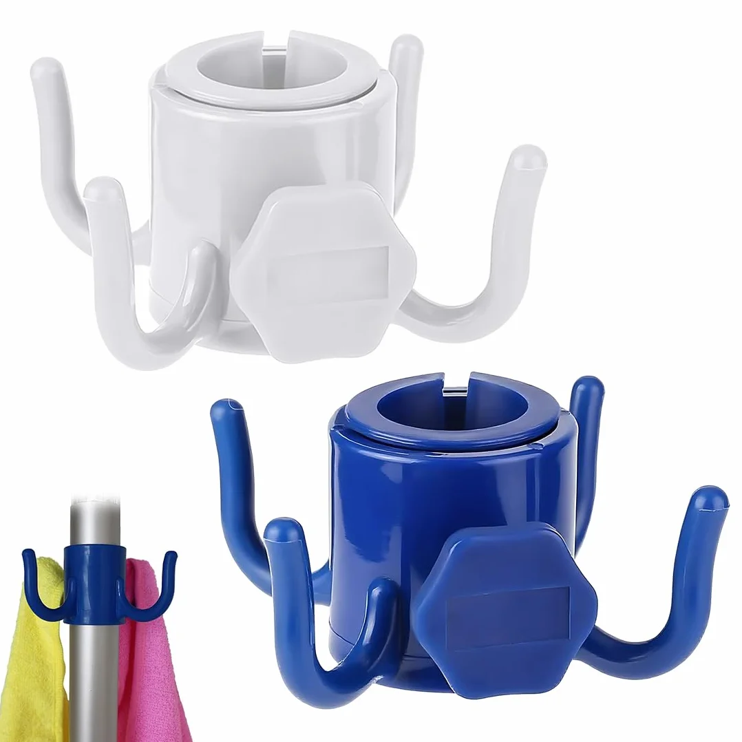 2 pezzi Gancio per ombrellone, ganci per ombrelloni estivi a 3 denti organizzazione spiaggia organizer borse colore casuale Asciugamani/Cappelli/Vestiti/Fotocamera/Occhiali da Sole/Borse-Durevole