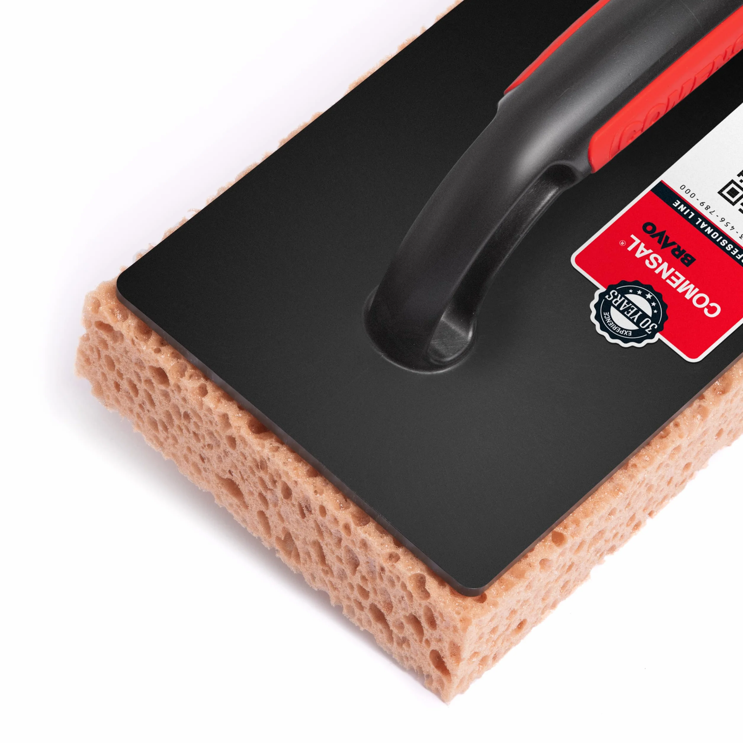 COMENSAL® Hydro+ - Lavandino in spugna per piastrelle, con pori grossi, assorbente, assorbente, spugna per piastrelle, rivestimento in idrospugna, prodotto in EU, 280 x 140 mm