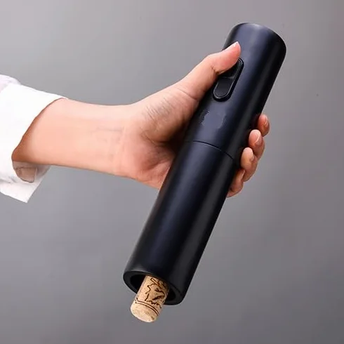 Apri Bottiglia Elettrinco Cavatappi Elettrico per Vino 3 in 1 con Taglia Capsula, Tappo a Vuoto e - Regalo per Uomo, Feste, Appuntamenti e Amanti del Vino