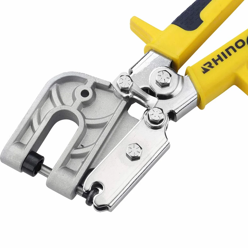RHINO - Set di 3 utensili, kit 3 pezzi - Cesagliatore/Gripsettrice/crimpatrice - appositamente progettato per piastre - 5 anni di garanzia