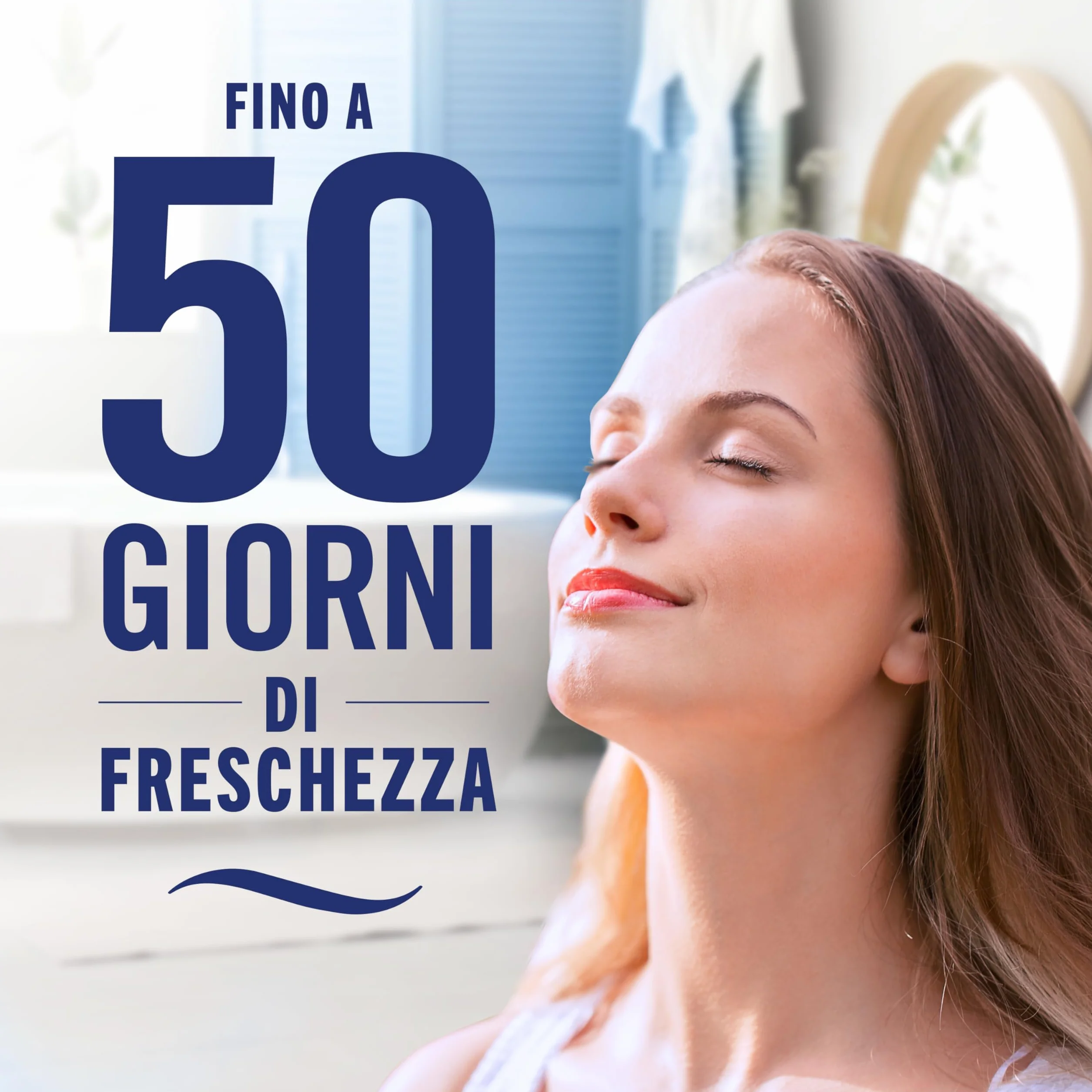Ambi Pur Bagno Profumatore Per Ambienti, 8 Profumatori Bagno, Fragranza Brezza di Capri, Diffusore Ambiente Con Tecnologia Elimina Odori, Durata Fino a 50 Giorni Per Profumatore