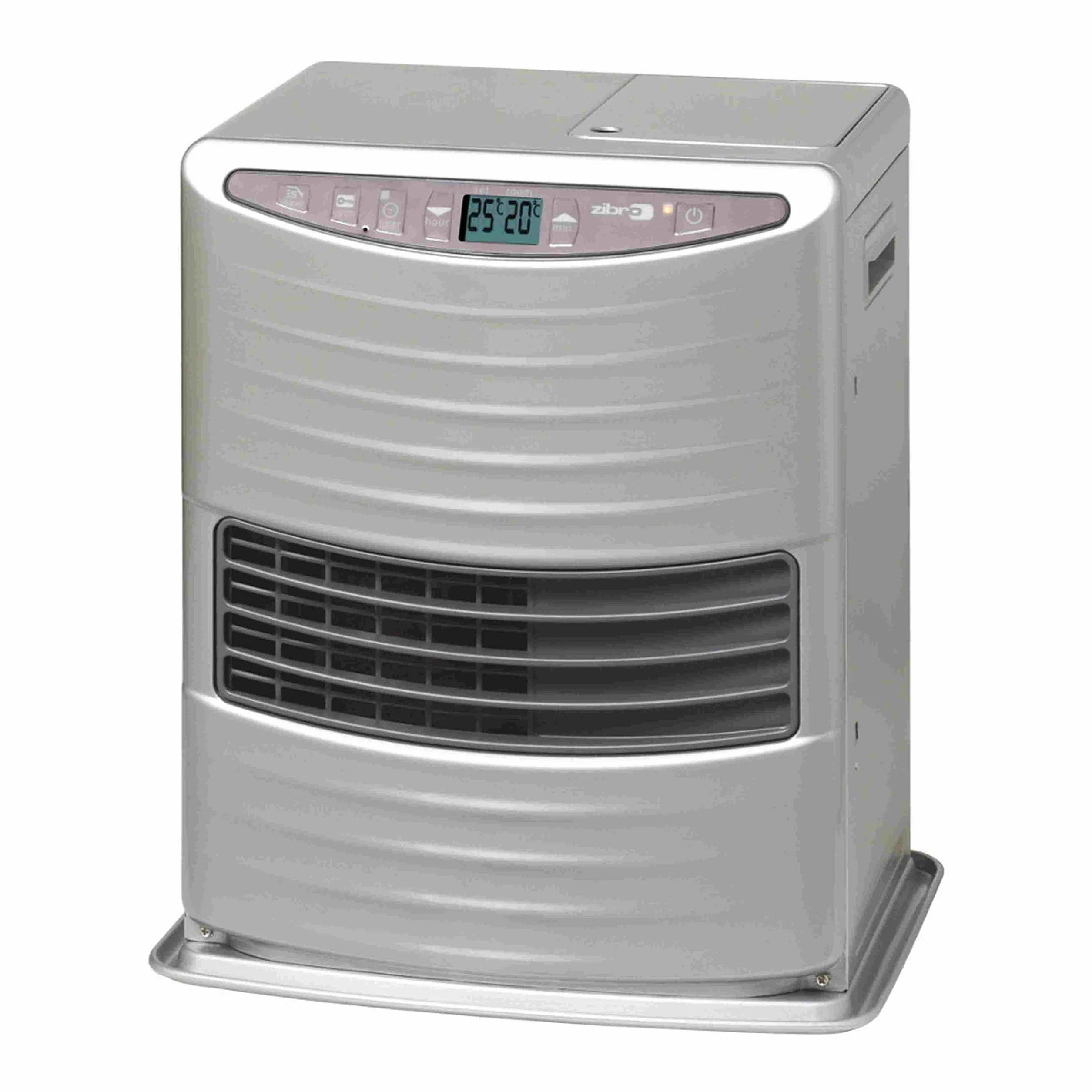 Zibro LC-300 Stufa a Combustibile Elettronica 3000 W, 48 m2 Argento Ricondizionato