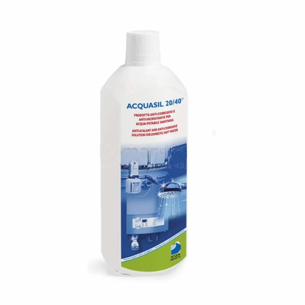 Acquasil 20/40 Ricarica 1 Litro Anticalcare Minidos Pc002 Acquabrevetti