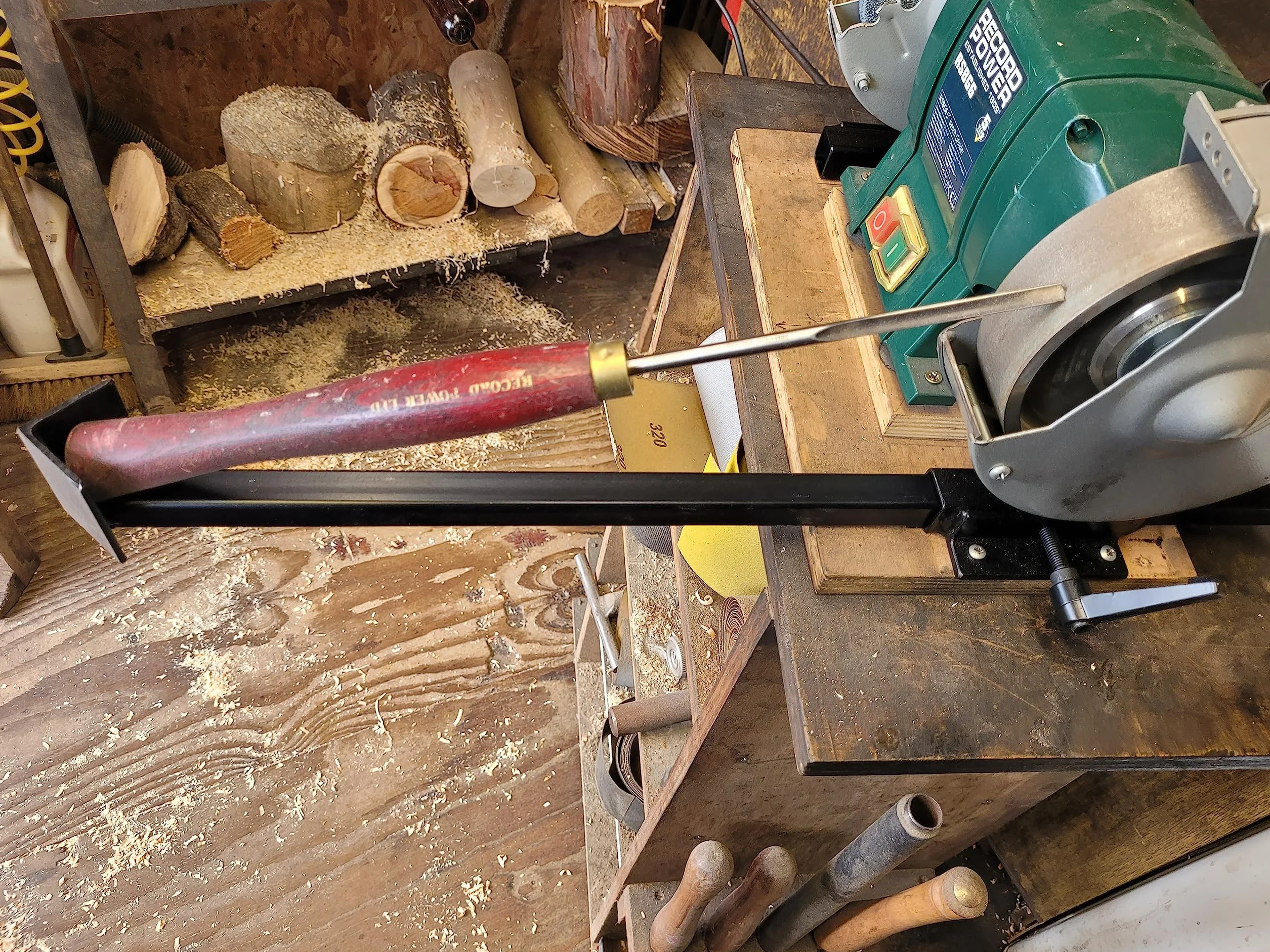Scalpelli da tornio per legno affilare
