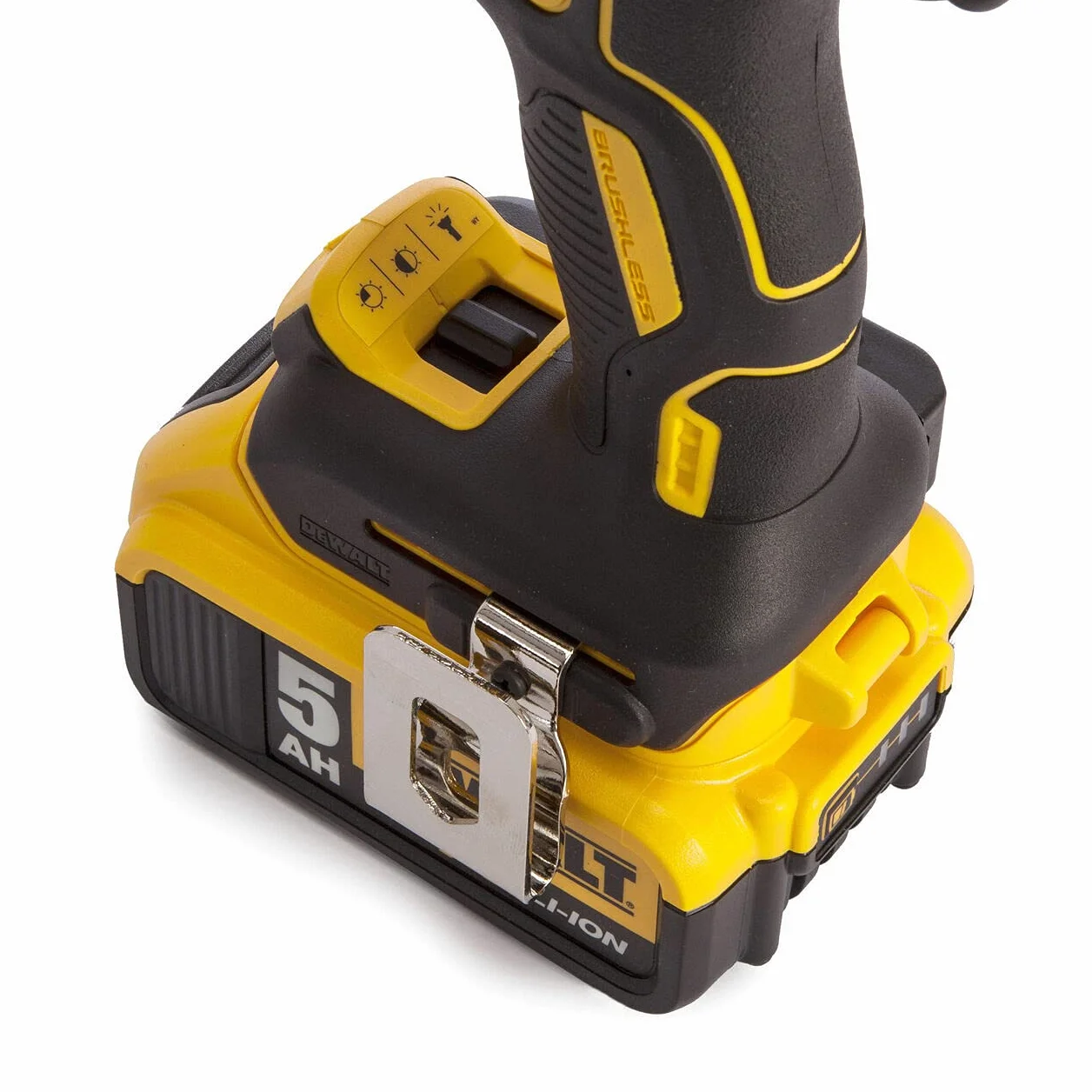 DEWALT DCD796P1-GB XR Brushless Compact Lithium-Ion Trapano, 18 V, Giallo/Nero