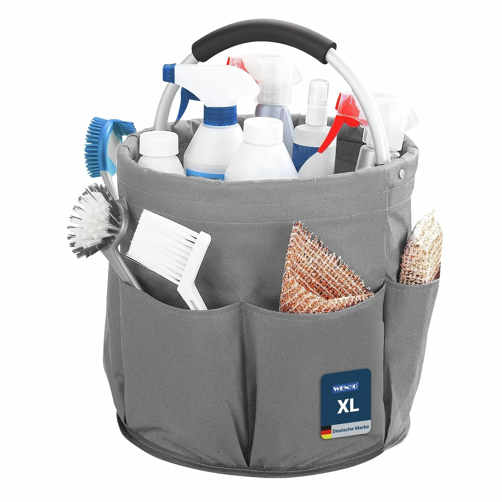WENKO Organizer 6 scomparti Ø 28 x 26,5 cm antracite