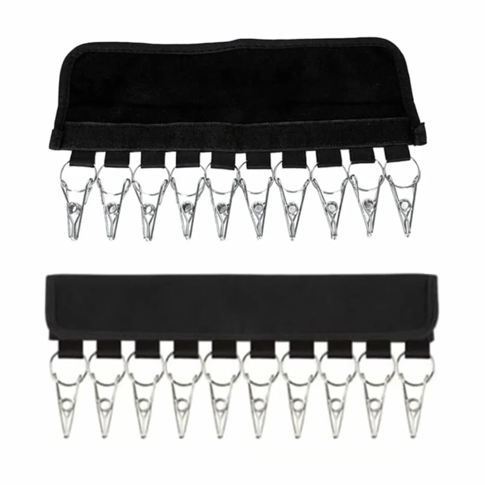 Acrylic 2 Pezzi Organizer per Cappelli con clip, Nero Baseball Cap Rack, Organizzatore di Cappelli, Organizer Per Cappellino da Baseball, Porta Cappelli Pieghevole Portatile