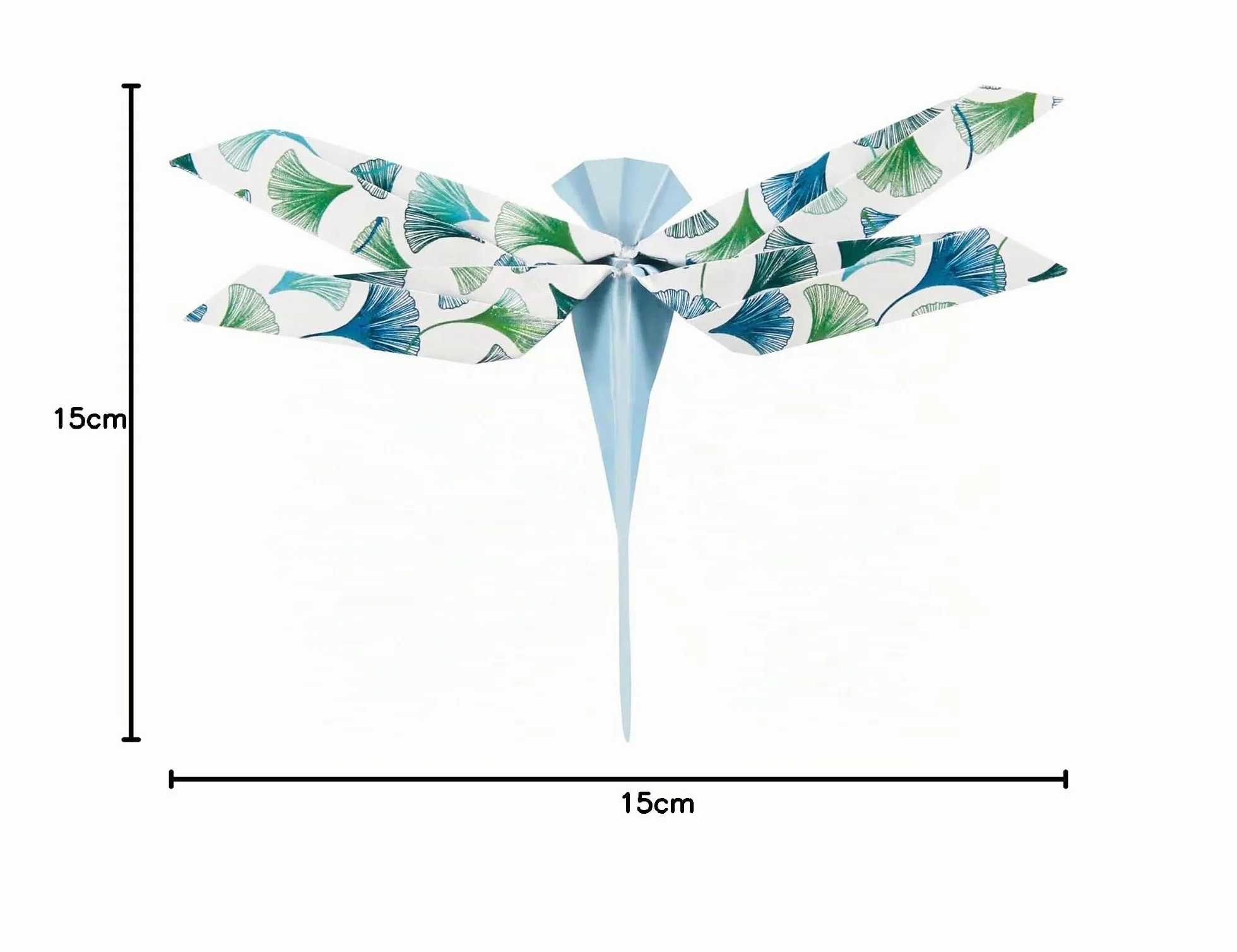 Clairefontaine 95354C Papier Origami 70g/m² 15x15cm 30 motivi colorati
