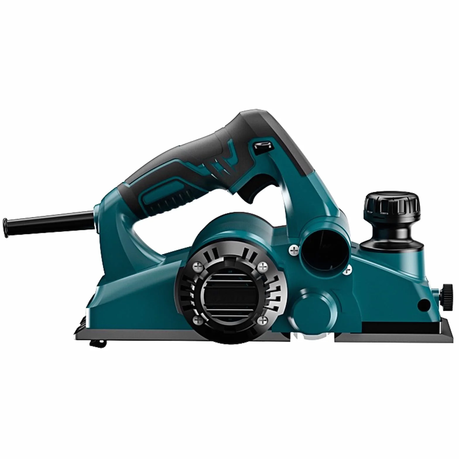 DNTI pialla elettrica per legno Tensione pialla per legno elettrica 220-240V Potenza 850 W Giri Min. 17000 Largh Pialla 82 Mm Profondità Asportazione 2 Mm per la Lavorazione del Legno Rifilatura 58218