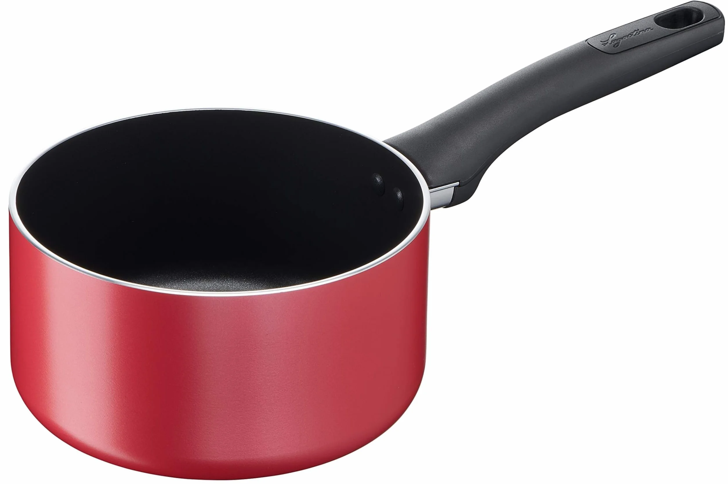 Lagostina Cucina Mediterranea Casseruola Fonda Antiaderente Alluminio Ø 18 cm Thermo-Signal
