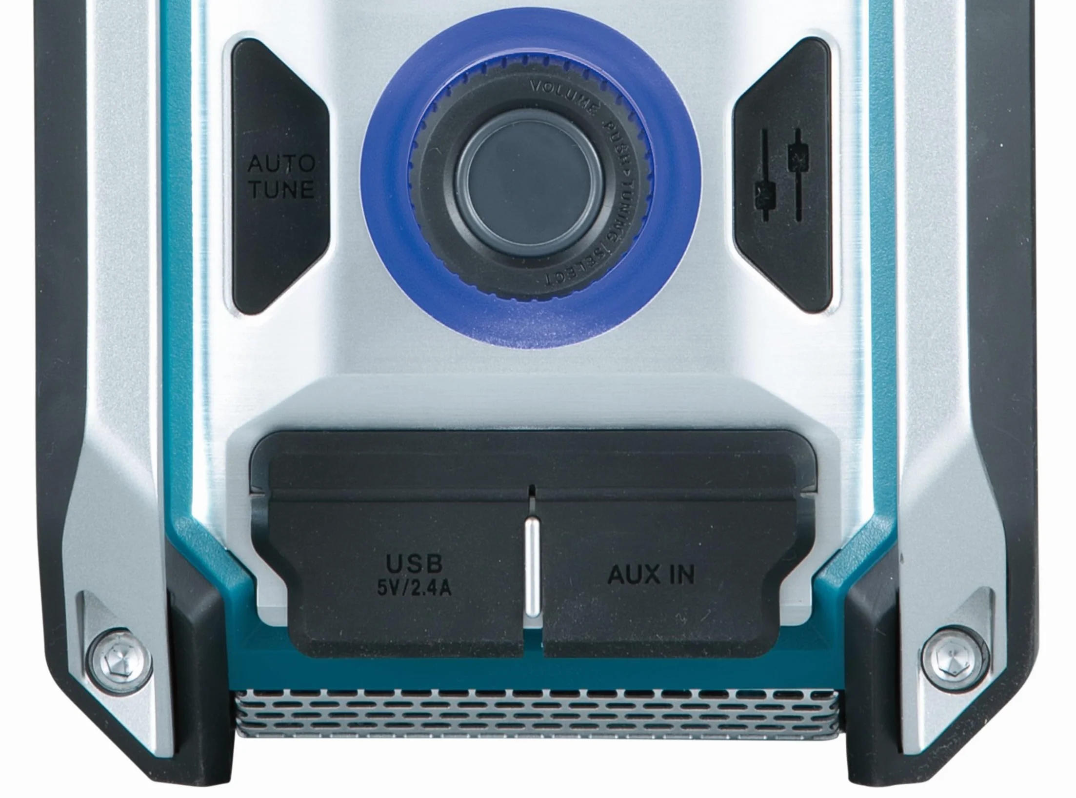 Makita MR007GZ - Radio da cantiere, 18 V-40 V max. (senza batteria, senza caricatore), petrolio