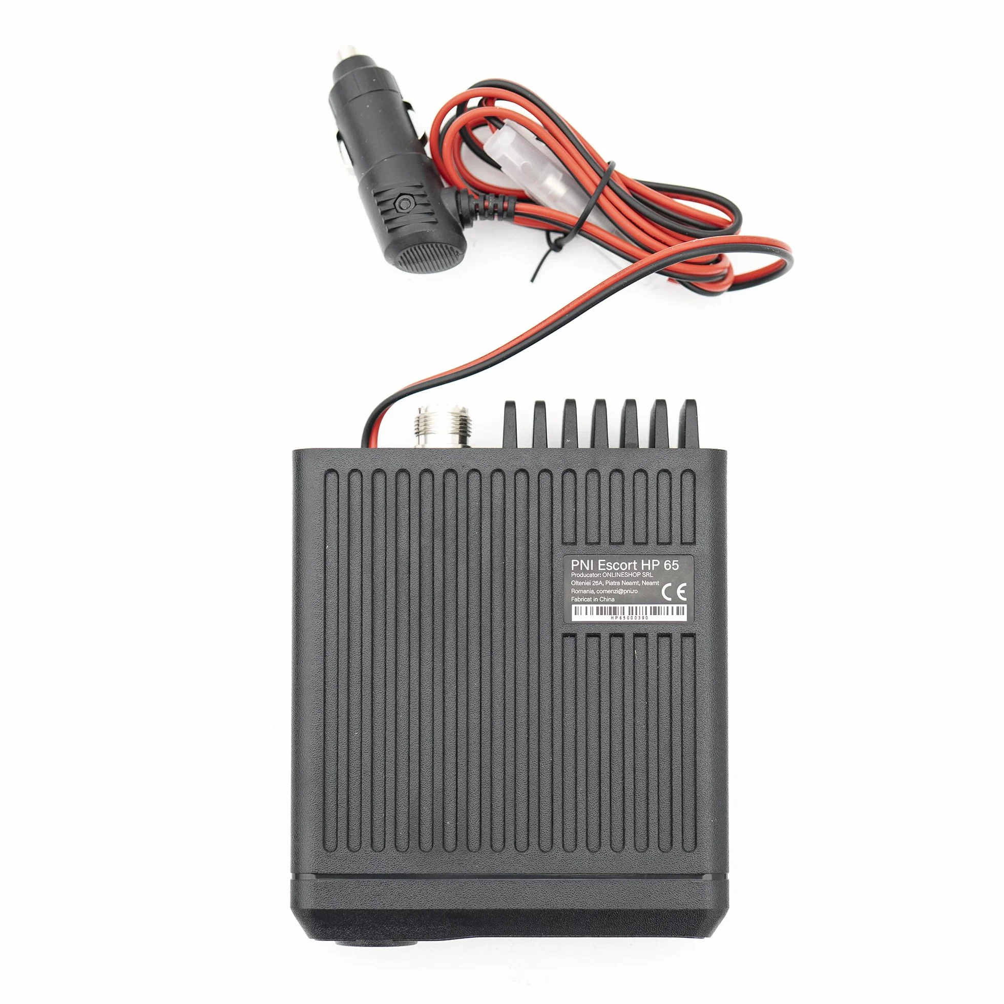 Stazione radio CB PNI Escort HP 65 ASQ, multi-norm, Noise Blanker, ASQ, regolabile SQ, 12-24 V, presa accendisigari inclusa