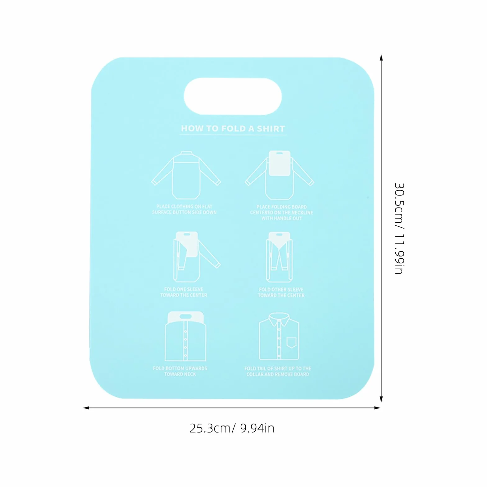 3 Pz Appendiabiti cartella pieghevole per t-shirt adulto cartoncino per camicia vestiti cartella delle magliette tavola pieghevole per maglietta domestico capi di abbigliamento